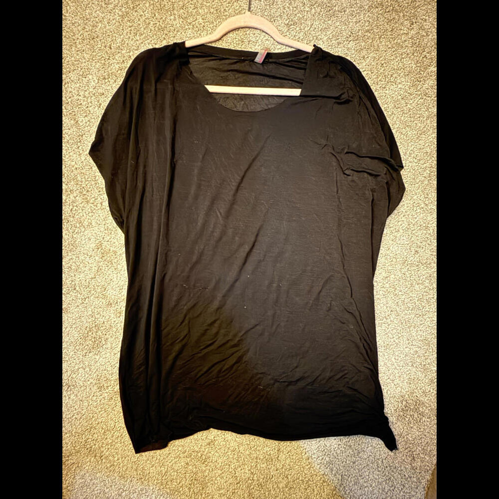 Commando Women's Covet Oversized Raw Edge Tee CSS102 M/L - Picture 2 of 5